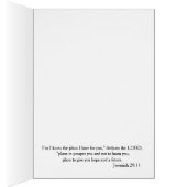 Happy New Year Child Jesus Floral (Binnen (Rechts))