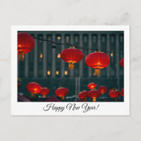 Happy New Year Chinese lantaarns