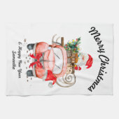 Happy new year Christmas gift for wife Theedoek (Horizontaal)