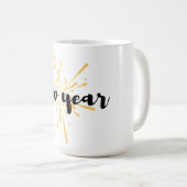 Happy New Year Coffee-Mok Koffiemok (Voorkant rechts)