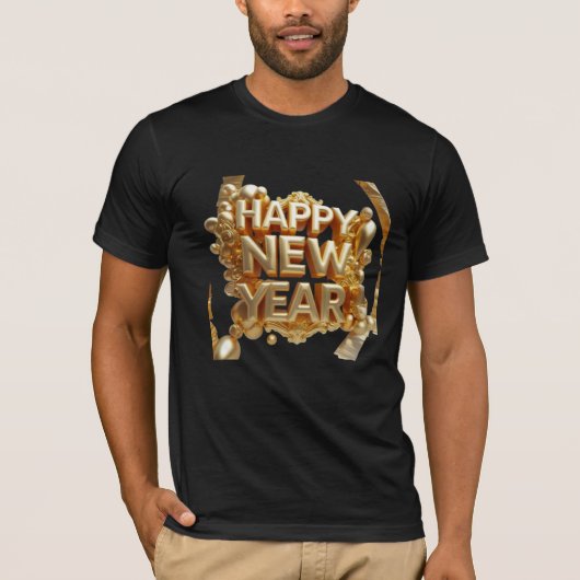 Happy New Year collection 2026 T-shirt (Voorkant)