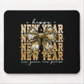 Happy New Year Coquette Bow New Year New Grace New Muismat (Voorkant)