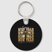 Happy New Year Coquette Bow New Year New Grace New Sleutelhanger (Voorkant)