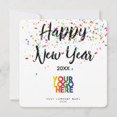 Happy New Year Corporate Business Logo (Voorkant)