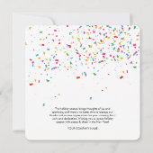 Happy New Year Corporate Business Logo (Achterkant)