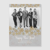 Happy New Year Corporate Business Magnetic Kaarten (Voorkant)