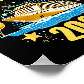 Happy New Year Cruise 2026 Party Trip Cruising Int Poster (Hoek)