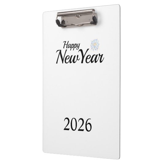 Happy New Year Custom Present Klembord (Links)