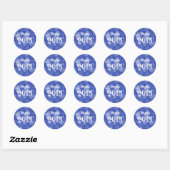 Happy New Year Customizable Sticker (Vel)