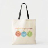 Happy New Year Decorations Canvas tas (Voorkant)
