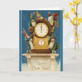 - Happy New Year Elves, Kaart (Gele Bloem)