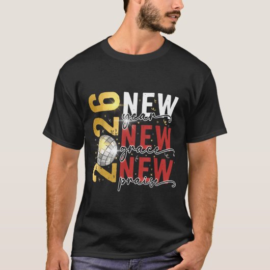 Happy New Year Eve 2026 New Year Party Hello 2026  T-shirt (Voorkant)