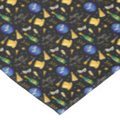 Happy New Year Eve Celebrations Party  Tafelkleed (Gekanteld)