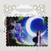 Happy New Year Eve Feestdagenkaart (Voorkant / Achterkant)