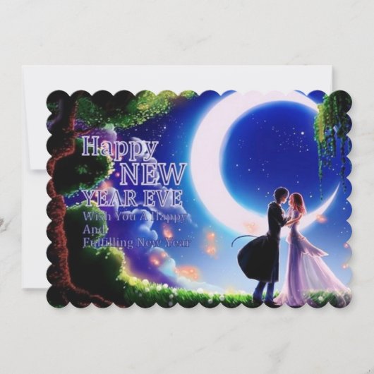 Happy New Year Eve Feestdagenkaart (Voorkant)