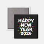 Happy New Year Eve Party 2026 Nye Family Matching  Magneet (Voorkant / Achterkant)