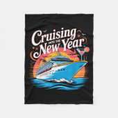 Happy New Year Family Cruise Matching Celebration  Fleece Deken (Voorkant)