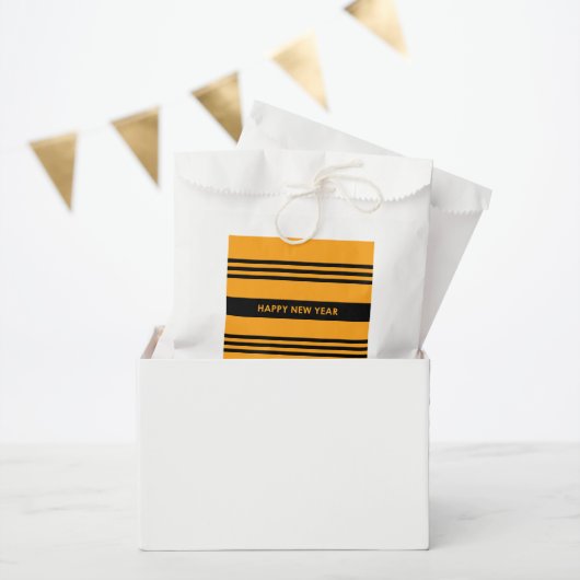 Happy New Year Favor Bag Bedankzakje (Feest)