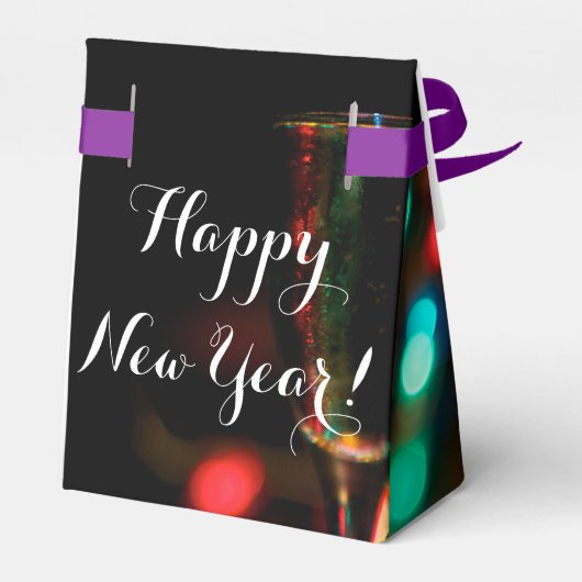 Happy New Year Favor Box van RoseWrites Bedankdoosjes (Achterkant)