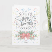 Happy new year feestdagen kaart (Achterkant)