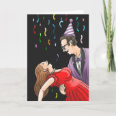 Happy New Year Feestdagen Kaart (Voorkant)