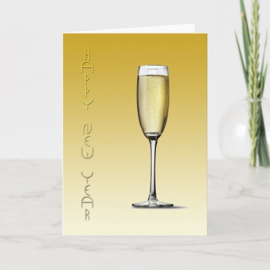 HAPPY NEW YEAR FEESTDAGEN KAART (Voorkant)