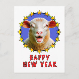 HAPPY NEW YEAR FEESTDAGENKAART