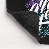 Happy New Year Firework Family Matching Men Women Muismat (Hoek)