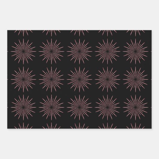 Happy New Year Fireworks Inpakpapier Vel (Voorkant 2)