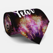 Happy New Year Fireworks, Stropdas (Opgerold)