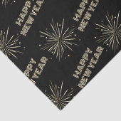 Happy New Year Fireworks Tissuepapier (Detail)