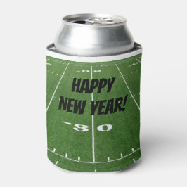 Happy New Year Football Field Blikjeskoeler
