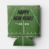 Happy New Year Football Field Blikjeskoeler (Achterkant)