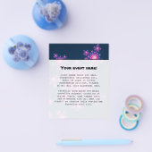 Happy New Year Fractal Flyer (Enkel)