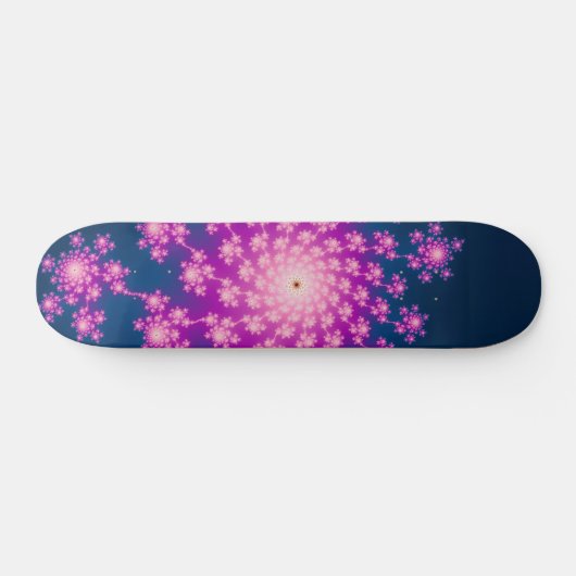 Happy New Year Fractal Skateboard (Horizontaal)