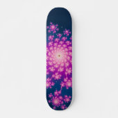 Happy New Year Fractal Skateboard (Voorkant)