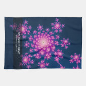 Happy New Year Fractal Theedoek (Horizontaal)