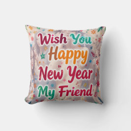 Happy New Year Friend Kussen