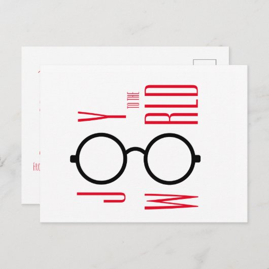 Happy New Year from your Eye Doctor Briefkaart (Voorkant / Achterkant)