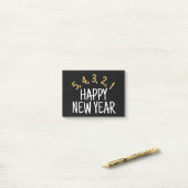 Happy New Year Funny Post-it® Notes (Op bureau)