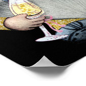 Happy New Year Gnomen Poster (Hoek)