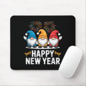 Happy New Year Gnomes For Party Lovers And Festive Muismat (Met muis)