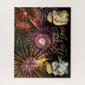 Happy New Year Gnomes Puzzle Legpuzzel (Verticaal)