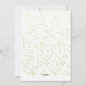 Happy New Year Gold Calligraphy Script 1 Foto Feestdagenkaart (Achterkant)