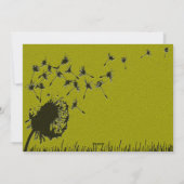 Happy New Year - Gold Wish Kaart (Achterkant)