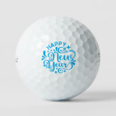 Happy New Year Golfballen (Voorkant)