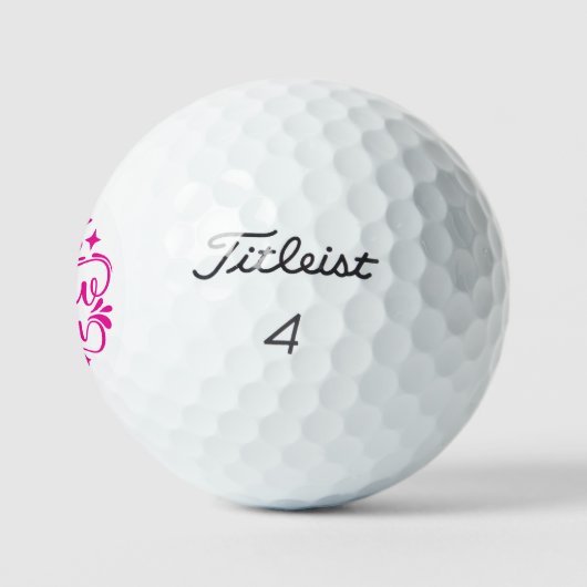 Happy New Year Golfballen (Logo)