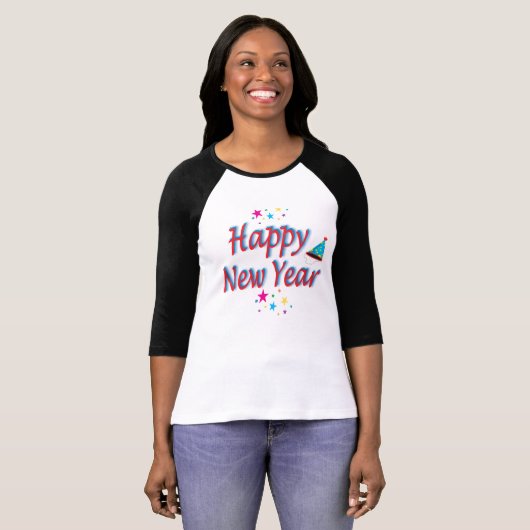 Happy New Year Greatest Party Message T-shirt