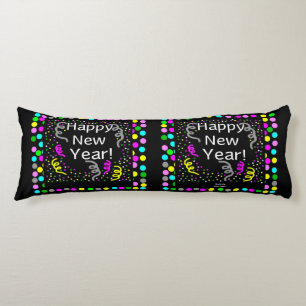 Happy New Year Greetings Body Pillow Lichaamskussen