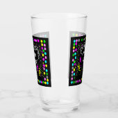 Happy New Year Greetings Glass Tumbler (Links)